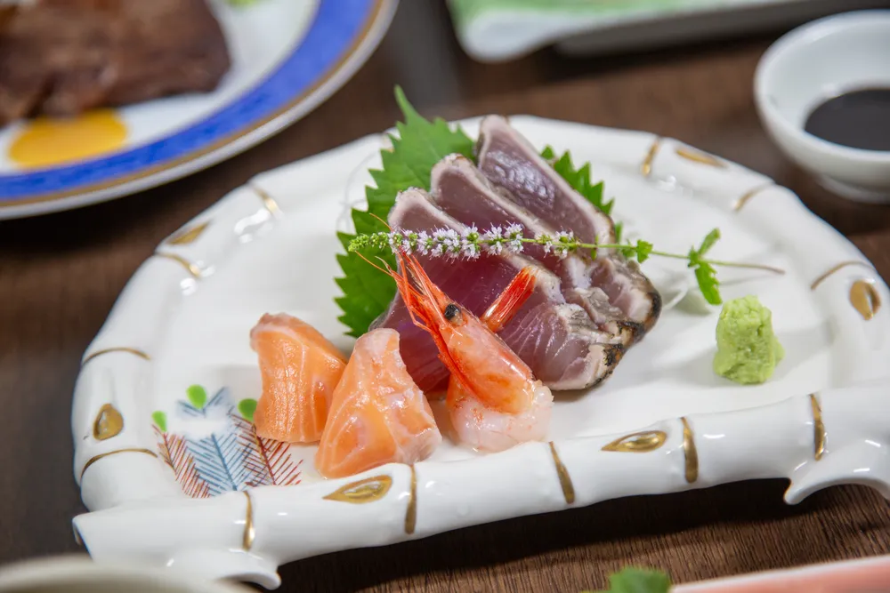 生魚片